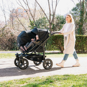 duo2 combi pushchair - air chamber wheel 